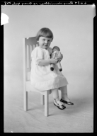 Portraits of Roy W. Hamilton and child