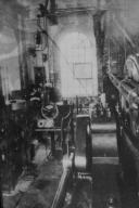 Winding engine in engine house