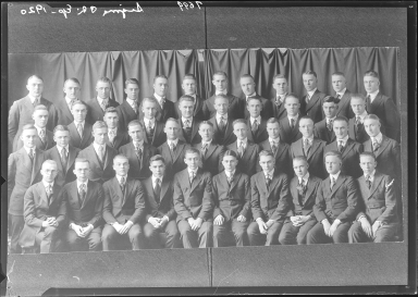 Group portrait of Sigma Phi Epsilon members