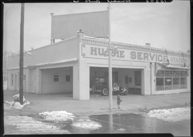 Hussie Service Station building