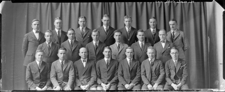 Group portrait of Phi Alpha Delta members