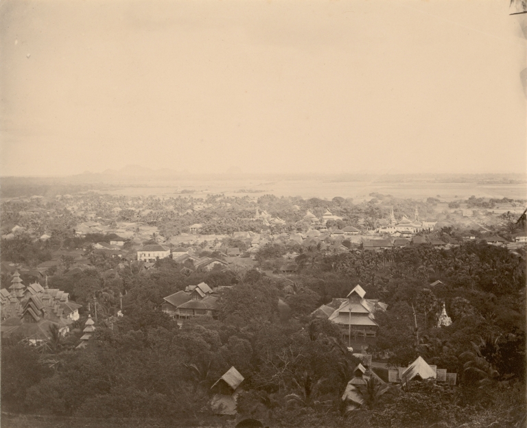 General View of Moulmein from the Hill