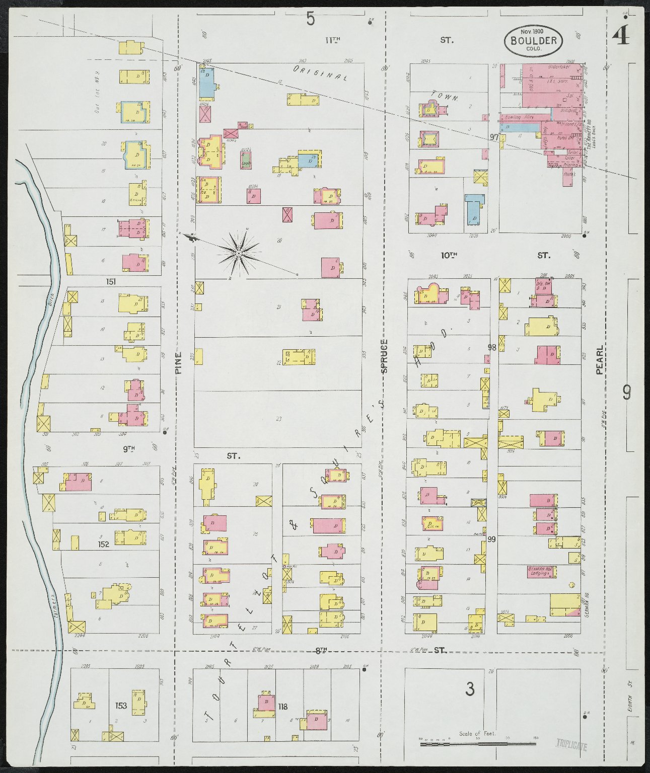 Insurance maps of Boulder, Boulder Co., Colo.