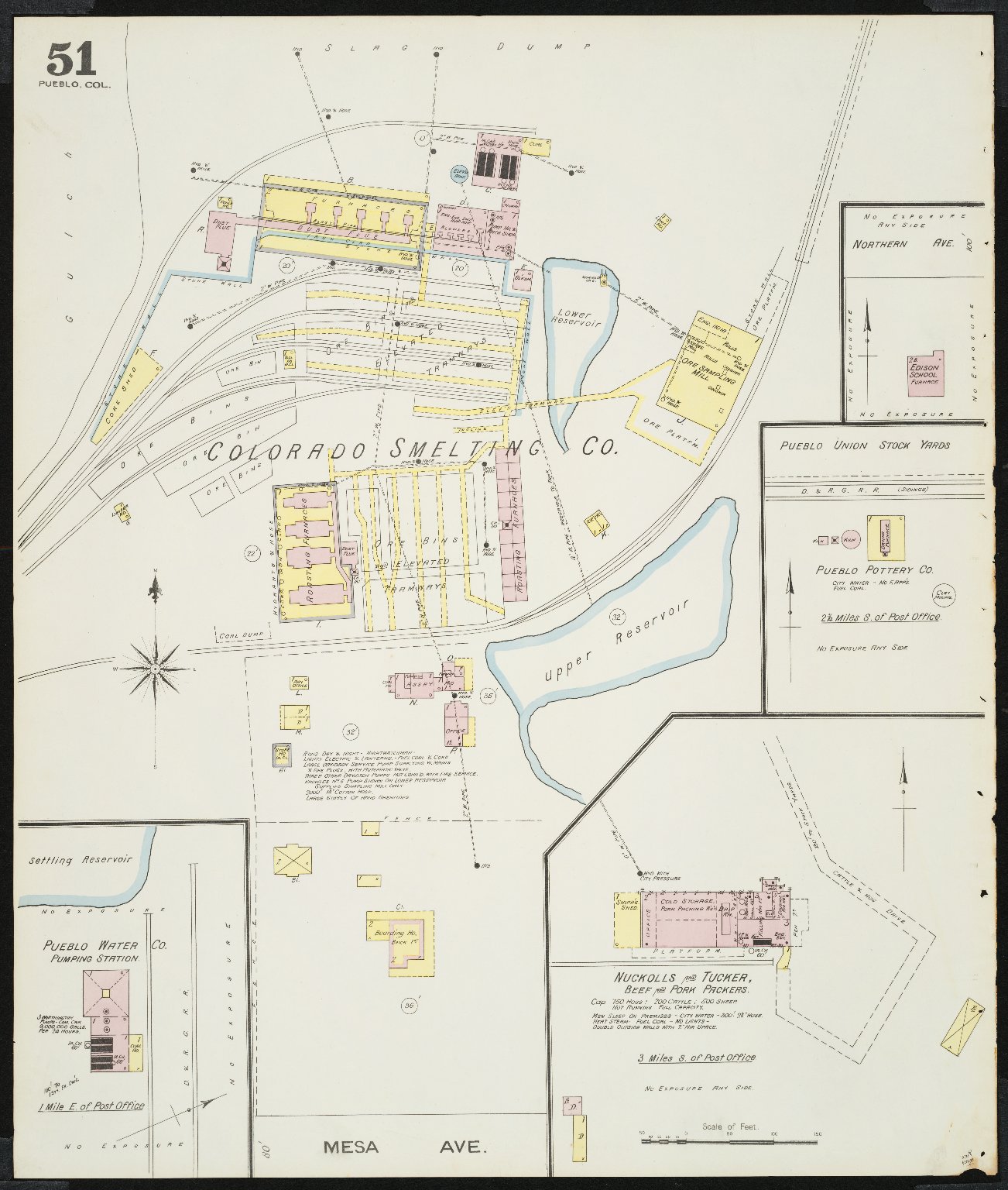 Insurance maps of Pueblo, Pueblo County, Colorado