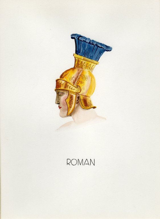 Plate VIII: Roman helmet