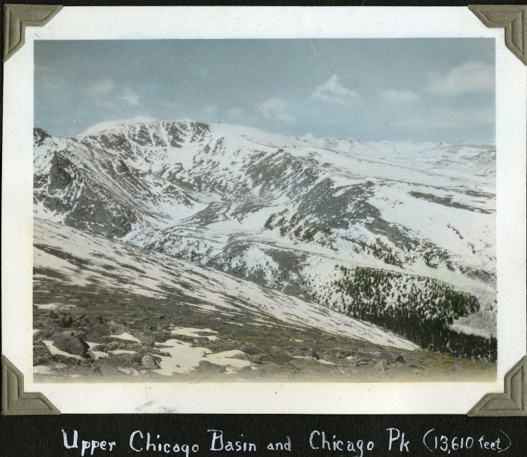 Upper Chicago Basin and Chicago Peak