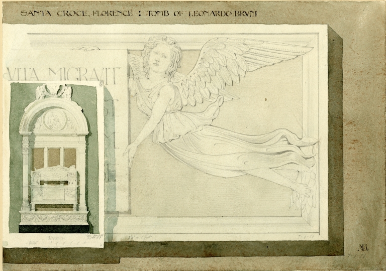 Tomb of Leonardo Bruni, Santa Croce, Florence