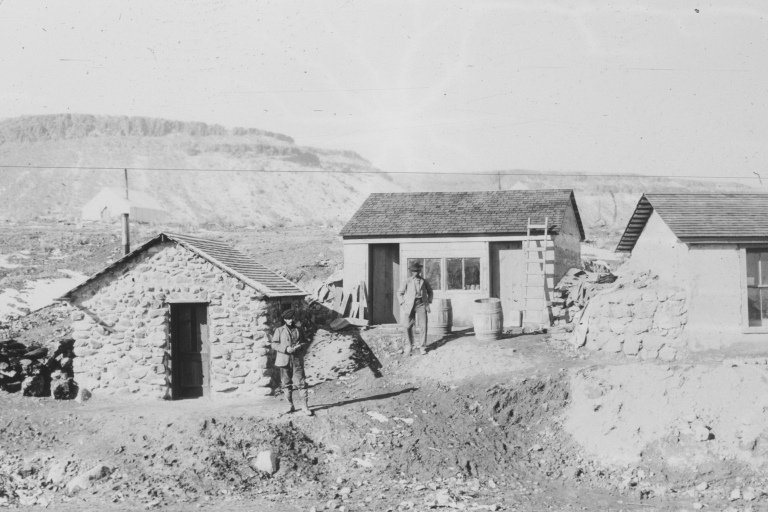 Miners' homes in Goldfield, Nevada
