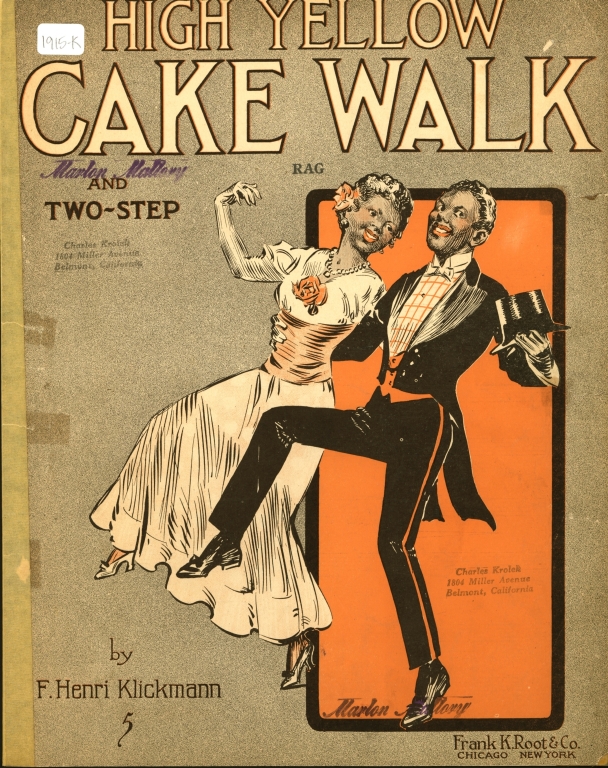 High yellow cake walk and two-step