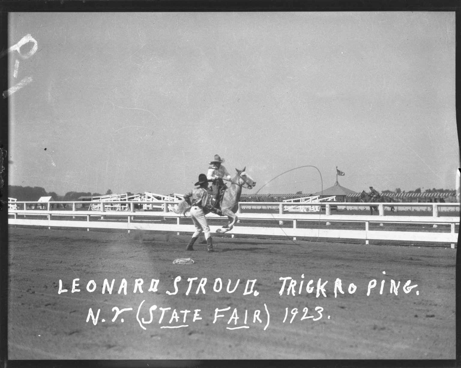 Leonard Stroud trick roping