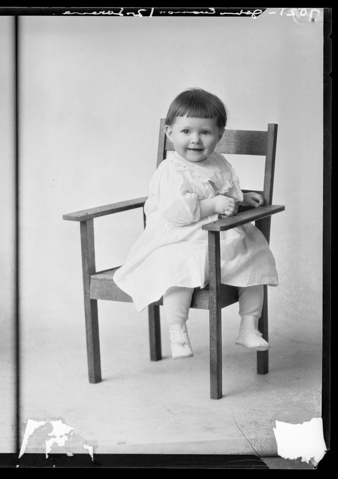 Portraits of Mrs. John Evans' child
