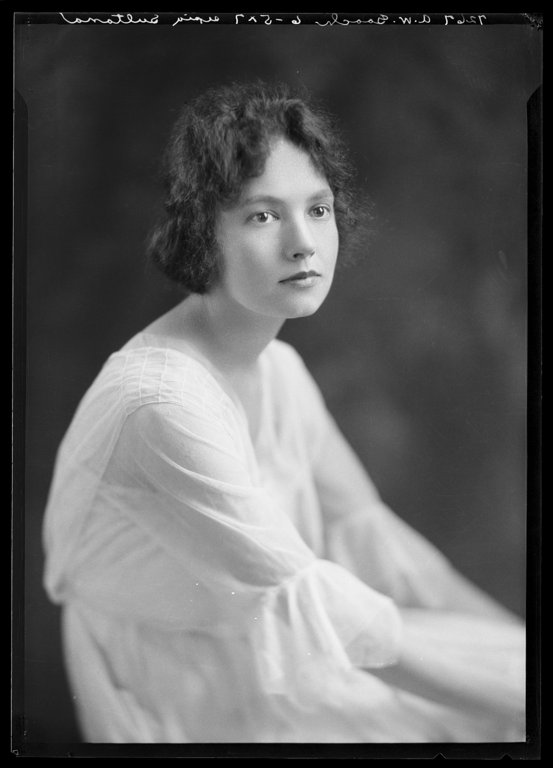 Portrait of Miss A. W. Gooch