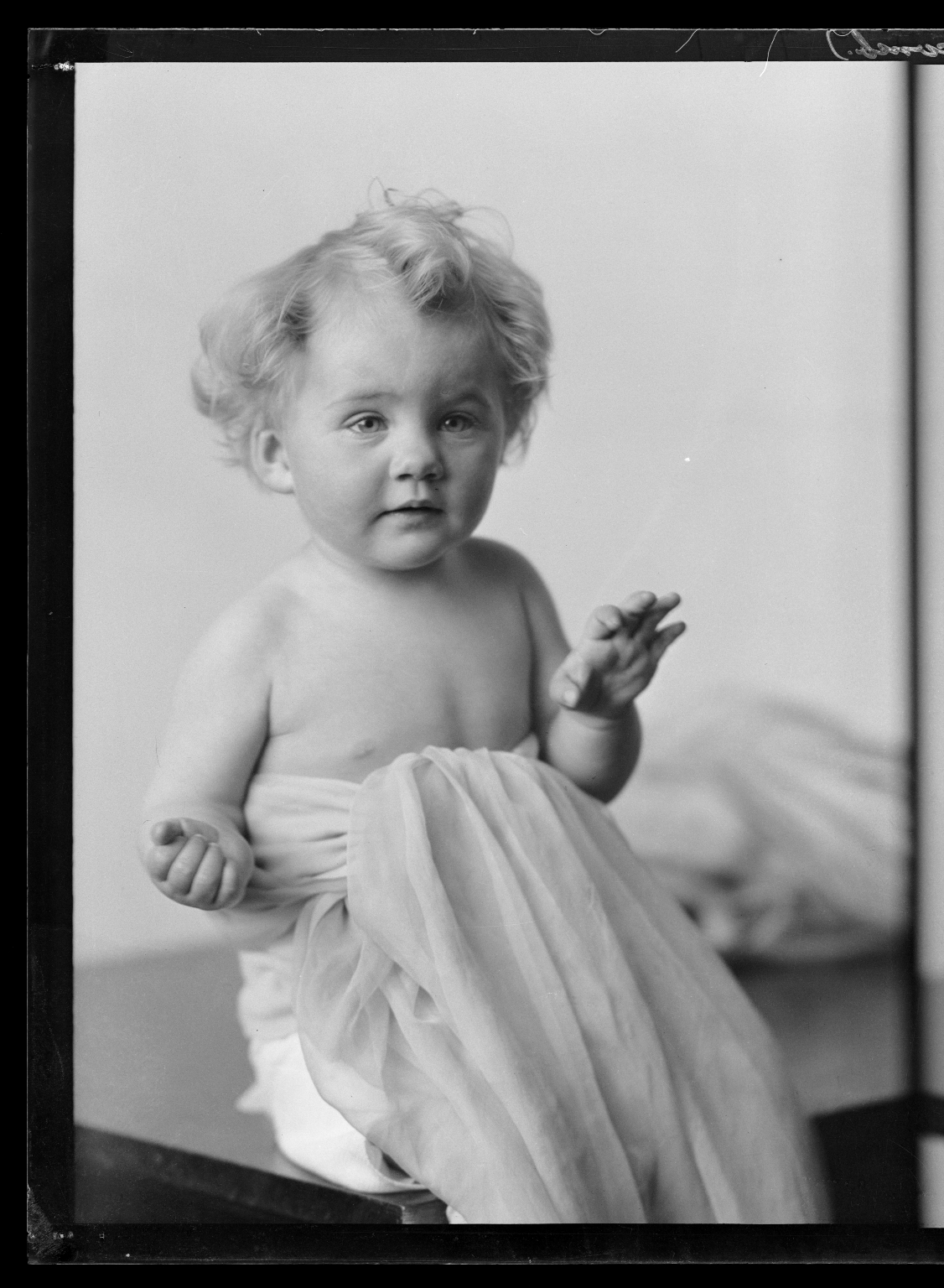 Portraits of Howard Cordes' child