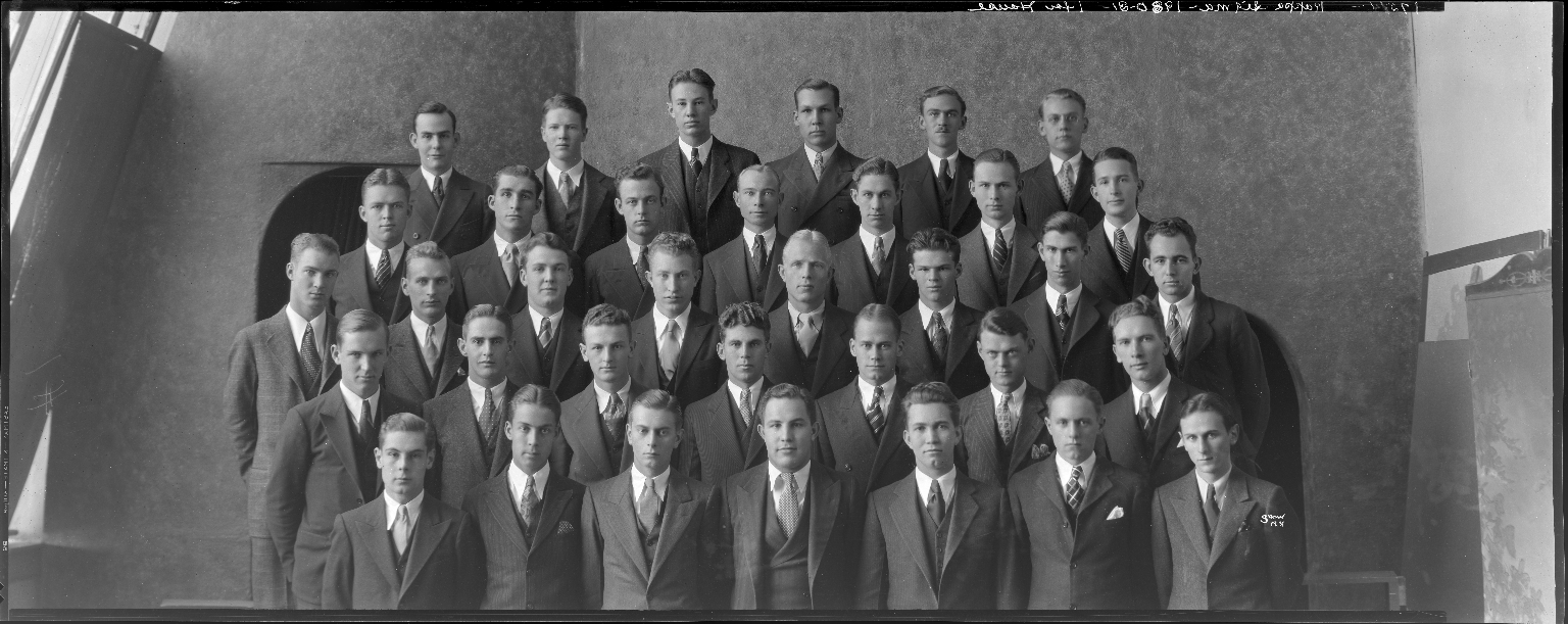 Group portrait of Kappa Sigma members