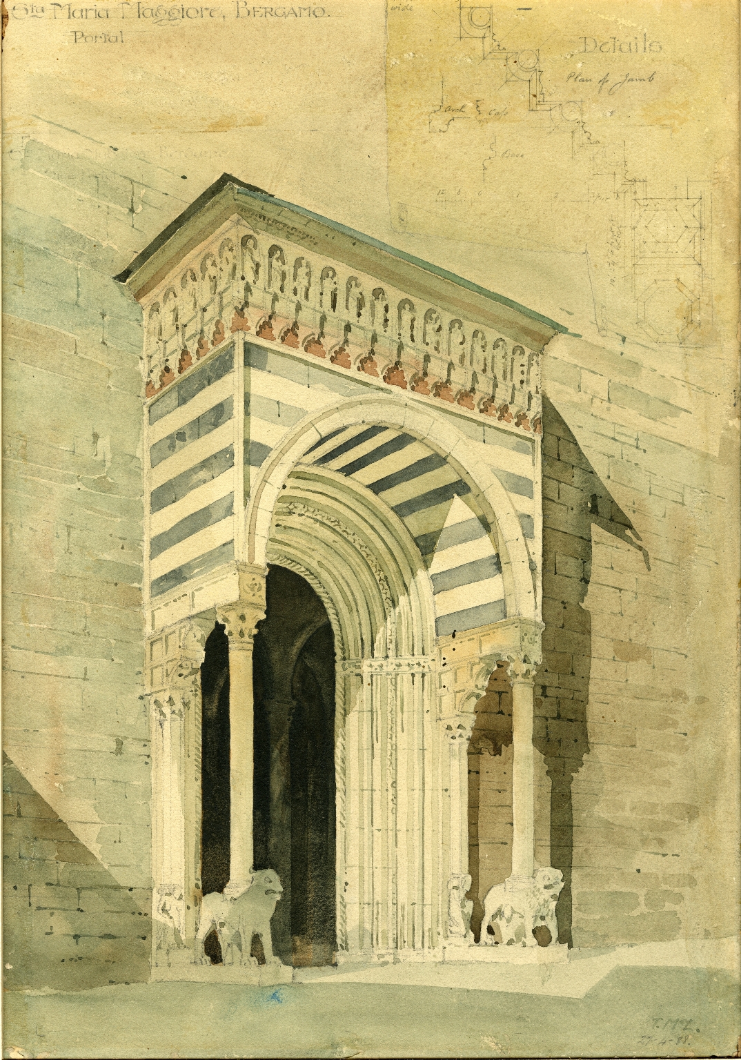 Portal at Santa Maria Maggiore Basilica